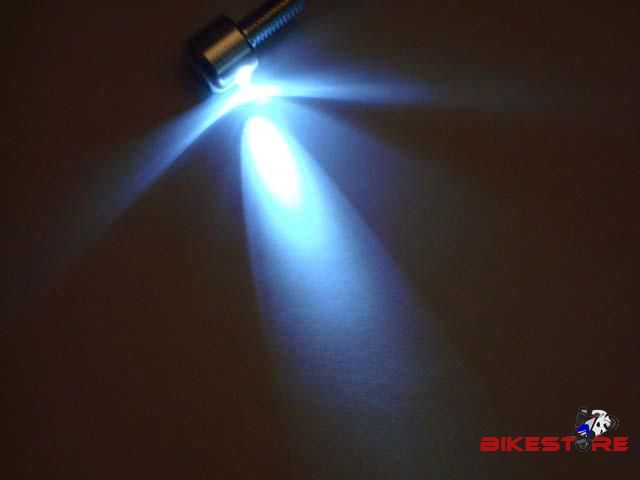 LED Billet numberplate bolt light - Single
