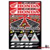 Honda Decals - Sticker Sheet